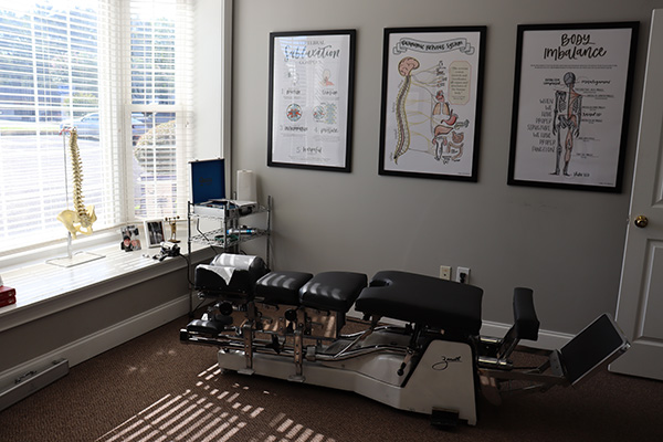 Chiropractic Greenville SC Adjustment Room