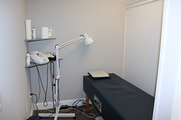 Chiropractic Greenville SC Treatment Table