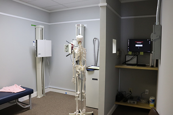 Chiropractic Greenville SC Xray Machine